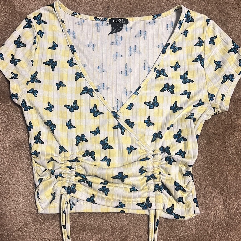 Butterfly Crop Top